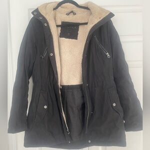 Nautica teddy fleece lined jacket, medium